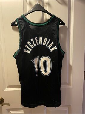 Szczerbiak Champion Timberwolves #10 Basketball Jersey